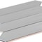 Apollo Tile Piquet 2inx10in Glossy Silver Metallic Ceramic Picket Wall and Floor Tile 5.38 sqft/case, 44PK APLALF88SLVR - alternate 6