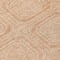 Homeroots 8' Peach And Beige Round Geometric Washable Indoor Outdoor Area Rug 610843 - alternate 7