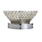 Jonathan Y Krister 20.5" Glass/Metal LED Table Lamp, Silver/Ivory JYL1041A - alternate 9