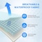 Simple Deluxe Mattress Protector Queen Size Bed Gift, Noiseless and Machine Washable Fitted Style, 100% Waterproo 3A88HKPRTCMATQUEEN19WHT - alternate 4
