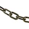 Mr. Chain 2" x 100' Khaki Gold Heavy Duty Plastic Safety Chain 51007-100 - alternate 1