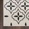 Homeroots 4' X 6' Ivory And Black Geometric Indoor Outdoor Area Rug 572560 - alternate 5