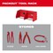 Milwaukee Tool Tool Rack for PACKOUT Wall-Mounted Storage 48-22-8340 - alternate 11