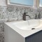 Apollo Tile Light Gray 11.8 in x 11.8 in Glass Glossy Floor and Wall Mosaic Tile 4.83 sqft/case, 5PK APLSRA8804A - alternate 6