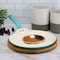 Martha Stewart Everyday Rexford 11 Inch Ceramic Nonstick Aluminum Pancake Pan in Teal 141000.01 - alternate 5
