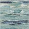 Homeroots 3' X 5' Sage Teal Blue And Navy Blue Abstract Washable Indoor Outdoor Area Rug 612479 - alternate 8