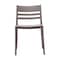 Flash Furniture Bridgeport Stacking Patio Chairs w/Slatted Backrest, All-Weather Resin Chairs, Gray, 2PK 2-DHF-317-APP-GRY-GG - alternate 4