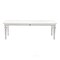 Homeroots 94" White Solid Wood Dining Table 397668 - alternate 6