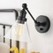 Jonathan Y Cowie 8" Iron/Glass Adjustable LED Wall Sconce, Oil Rubbed Bronze JYL7575A - alternate 5