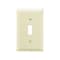 Pass & Seymour Wall Plate, Single Toggle, Ivory Nylon TP1ICC100 - alternate 2