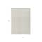 Homeroots 10' X 14' Ivory And Beige Chevron Washable Indoor Outdoor Area Rug 612273 - alternate 7