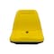 Uni Pro Seat High Back Plastic Deluxe | Yellow Vinyl 8844 - alternate 5