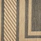 Homeroots 4' X 6' Charcoal Geometric Indoor Outdoor Area Rug 572618 - alternate 7