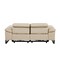 Homeroots 77in Cream and Black Italian Leather Power Reclining Loveseat 720496 - alternate 6