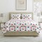 Lavish Home 3-Piece King Quilt Set Bedspread & 2 Pillow Shams with Patriotic Star Pattern Lightweight Set 66-002-PRT-SK - alternate 5