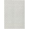 Homeroots 10' X 14' Ivory And Beige Geometric Washable Indoor Outdoor Area Rug 596116 - alternate 7