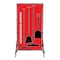 5S Supplies Housekeeping Shadow Board Broom Station V6, Red Shadows, Broom Stand HSB-V6-RED-BO-stand - alternate 1