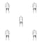 Bulbrite 20W Dimmable Clear T4 Bi-Pin GY8 Mini Halogen Light Bulbs, 5PK 860837 - alternate 1