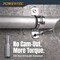 Powertec Cement Screws #8 x 1-1/4", Ruspert Coated with T25 Torx Star Drive Bit - High-Low Thread, 200PK 72319 - alternate 3