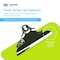 Davis Group Plastic Clipboard, Spring Clip, Transparent Neon Green, 6PK 4877-24-06 - alternate 3