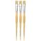 Da Vinci JUNIOR BORSTE Synthetic Student Brush, Synthetic, Tempera, Flat, Series 329, Size 16, 3PK VA-329_16 - alternate 1