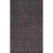 Jonathan Y Petunia Distressed All-Over Floral Border Non-Slip Machine-Washable Rust/Charcoal 3ft x 5ft Area Rug PTN102F-3 - alternate 1