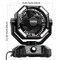 Edendirect Camping Fan with LED Lantern, 20000mAh, Dual Motor, 8 Speeds, Remote Control, Portable, Black ZR-HY8136S-H - alternate 4
