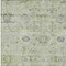 Homeroots 5' X 8' Artichoke Green Beige And Gray Damask Washable Indoor Outdoor Area Rug 604175 - alternate 5