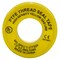 Weld-On Yellow 1/2 in. W X 260 in. L Thread Seal Tape 80320 - alternate 1