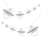 Jonathan Y 10-Light Indoor/Outdoor 10 ft. Rustic Farmhouse LED G40 Metal Cage Shade String Lights, White JYL8703B - alternate 4