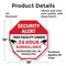 Signmission Security Alert This Facility Under, 18 Inch X 18 Inch, Vinyl Decal OC-D-18-317 - alternate 2