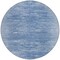 Homeroots 8' Denim Blue And Sky Blue Round Abstract Washable Indoor Outdoor Area Rug 587634 - alternate 6