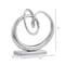Homeroots 17" Silver Buffed Aluminum Tabletop Sculpture 354630 - alternate 4