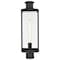Nuvo Luca, Outdoor Post Lantern, Sand Black Finish, Clear Beveled Glass 60/8513 - alternate 5