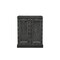 Homeroots 28in Black Solid Wood Carved Floral Bar Cabinet With Two Doors And One Drawer 727846 - alternate 4