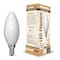 Bulbrite LED Filament, 4 Watt Dimmable B11 Light Bulb, Milky Glass Finish, E12 Base, 4000K, 300 Lumens, 4PK 862309 - alternate 7