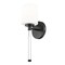 Z-Lite Henri Matte Black 1 Light Wall Sconce 7700-1S-MB - alternate 6