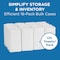 Georgia-Pacific Pacific Blue Select Multifold Paper Towels, 2 Ply, 125 Sheets, White, 16 PK 21000 - alternate 6