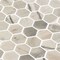 Andova Tiles Avery 1-in. Honeycomb Polished Upcycled Glass Floor and Wall Mosaic Tile (0.94 Square Feet Per Box) ANDAVE1246 - alternate 4