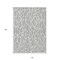 Homeroots 10' X 14' Silver And Ivory Geometric Washable Indoor Outdoor Area Rug 599315 - alternate 5