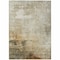 Homeroots 10' X 14' Linen Black And Copper Abstract Washable Indoor Outdoor Area Rug 605952 - alternate 7