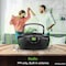 Philco , Boombox Portable CD Player with Bluetooth, USB Playback and CD Player PBB2005BT-BK - alternate 3