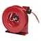 Reelcraft Spring Return Hose Reel, 3/8 in Hose Diameter, 35 ft Length, 300 psi Max. Pressure, Brass, Red 5635 OLP - alternate 3