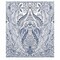 York Wallcoverings Jaipur Paisley Damas Blue Wall Mural DM4912M - alternate 1