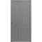 Vdomdoors Sliding Closet Bi-fold Doors 84 x 80 inches, Mela 7001 Painted Grey, Sturdy Tracks Moldings Trims H MELA7001BF-SIF-84 x 80 (2* 42x80) - alternate 1