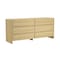 Manhattan Comfort Linda 72in Dresser in Natural Oak (6-Drawer) DR011-NA - alternate 4