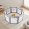 Vevor Baby Playpen 78.7 in x 70.1 in Extra Large Foldable Baby Fence Play Yard P2001-3 - alternate 7