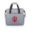 Picnic Time Family Of Brands NCAA Indiana Hoosiers On The Go Lunch Bag Cooler - Soft Cooler Lunch Box, Heathered Gray 510-00-105-674-0 - alternate 1
