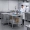 Amgood 30 in. x 36 in. All Stainless Steel Work Table, 35in. Height Commercial Prep Table with AMG WTSS-3036-Z - alternate 6