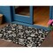 Homeroots 3' X 5' Black Beige And Ivory Floral Washable Indoor Outdoor Area Rug 597800 - alternate 1